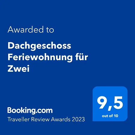 Dachgeschoss Feriewohnung Fuer Zwei-2